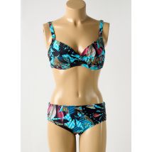 OLYMPIA - Maillot de bain 2 pièces bleu en polyamide - Femme - Taille TU - Modz