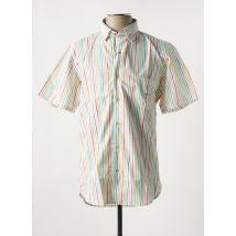 DARIO BELTRAN - Chemise manches courtes blanc en coton - Homme - Taille M - Modz