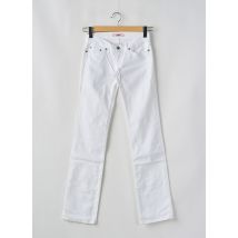 TIFFOSI - Jeans coupe slim blanc en coton - Femme - Taille TU - Modz