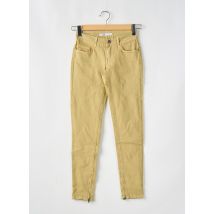 TIFFOSI - Jeans coupe slim beige en coton - Femme - Taille TU - Modz