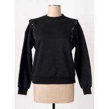 LOLA CASADEMUNT - Sweat-shirt noir en coton - Femme - Taille 36 - Modz