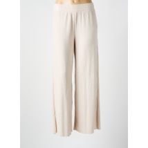 SOYACONCEPT - Pantalon large beige en viscose - Femme - Taille 38 - Modz