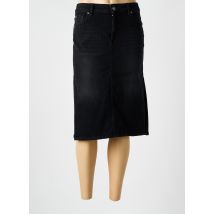 LUI JO - Jupe mi-longue noir en coton - Femme - Taille W33 - Modz