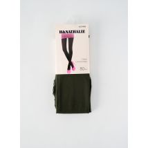 H.NATHALIE - Collants vert en polyamide - Femme - Taille TU - Modz