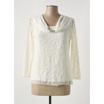 PARISIENNES - Blouse blanc en polyester - Femme - Taille 42 - Modz