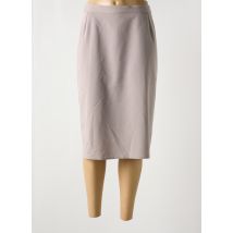 NIKI PARIS - Jupe mi-longue gris en polyester - Femme - Taille 46 - Modz