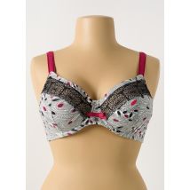BARBARA - Soutien-gorge violet en coton - Femme - Taille 95E - Modz