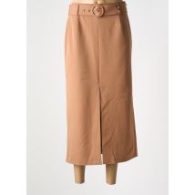 BETTY BARCLAY - Jupe longue marron en polyester - Femme - Taille 44 - Modz