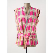 GEISHA - Veste casual rose en coton - Femme - Taille 42 - Modz