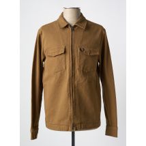 FRED PERRY - Veste casual marron en coton - Homme - Taille M - Modz