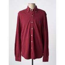 RALPH LAUREN - Chemise manches longues rouge en coton - Homme - Taille M - Modz
