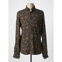 IKKS - Chemise manches longues noir en viscose - Homme - Taille S - Modz