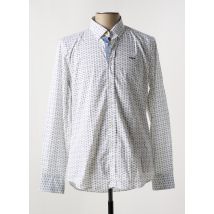 NEW ZEALAND AUCKLAND - Chemise manches longues bleu en coton - Homme - Taille XXL - Modz
