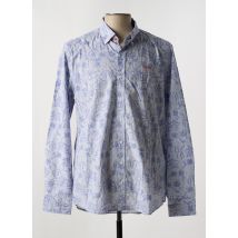 NEW ZEALAND AUCKLAND - Chemise manches longues bleu en coton - Homme - Taille XL - Modz