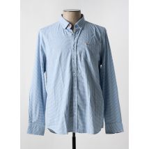 NEW ZEALAND AUCKLAND - Chemise manches longues bleu en coton - Homme - Taille XXL - Modz