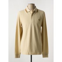 FRED PERRY - Polo beige en coton - Homme - Taille M - Modz