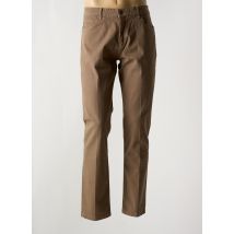MCLASSICS - Pantalon slim marron en coton - Homme - Taille 44 - Modz
