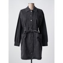 VILA - Robe courte noir en coton - Femme - Taille 38 - Modz
