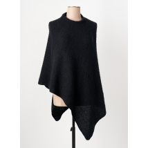PIECES - Poncho noir en polyester - Femme - Taille TU - Modz