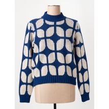 THINKING MU - Pull bleu en laine - Femme - Taille 36 - Modz