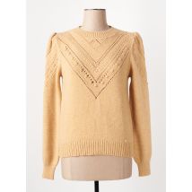 LA PETITE ETOILE - Pull beige en acrylique - Femme - Taille 36 - Modz