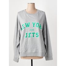 FIVE - Sweat-shirt gris en coton - Femme - Taille 40 - Modz