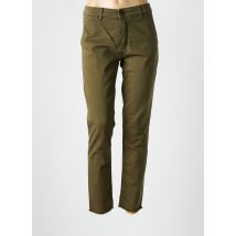 FIVE - Pantalon chino vert en coton - Femme - Taille W25 - Modz