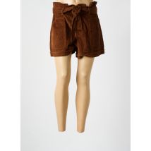 LA PETITE ETOILE - Short marron en coton - Femme - Taille 40 - Modz