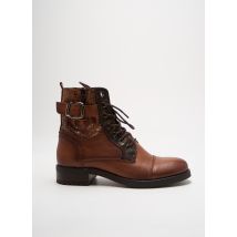 COCO ET ABRICOT - Bottines/Boots marron en textile - Femme - Taille 36 - Modz