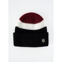 TOMMY HILFIGER - Bonnet noir en polyamide - Homme - Taille TU - Modz