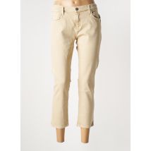 CURRENT ELLIOTT - Jeans coupe slim beige en coton - Femme - Taille W24 - Modz
