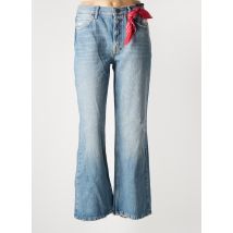 TENELLEVEN - Jean coupe flare bleu en coton - Femme - Taille W28 - Modz