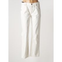 TENELLEVEN - Jeans coupe droite beige en coton - Femme - Taille W24 - Modz