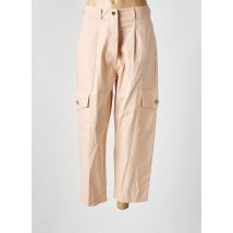 KOCCA - Pantalon cargo rose en coton - Femme - Taille 40 - Modz