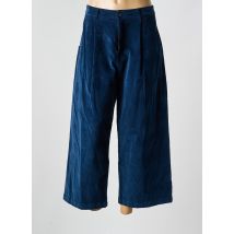 O'MER - Pantalon large bleu en coton - Femme - Taille 42 - Modz