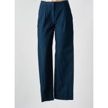 A.P.C. - Pantalon droit bleu en coton - Femme - Taille 40 - Modz