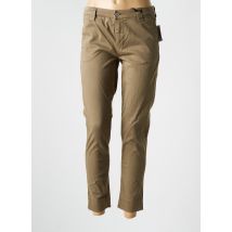 J BRAND - Pantalon 7/8 vert en coton - Femme - Taille W28 - Modz