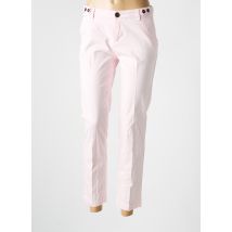 MKT STUDIO - Pantalon chino rose en coton - Femme - Taille W26 - Modz