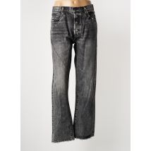 BORO - Jeans coupe droite noir en coton - Femme - Taille W30 - Modz