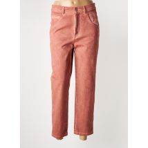 ROSEANNA - Jeans coupe droite rose en coton - Femme - Taille 38 - Modz