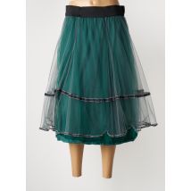 MYRINE ANTWERP - Jupe mi-longue vert en polyamide - Femme - Taille 36 - Modz