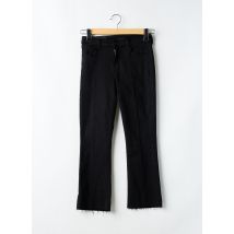 J BRAND - Pantalon 7/8 noir en coton - Femme - Taille W25 - Modz