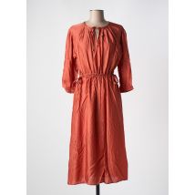 APC-NCC LEDERWAREN GMBH - Robe longue orange en viscose - Femme - Taille 36 - Modz