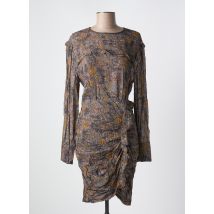ISABEL MARANT - Robe mi-longue gris en viscose - Femme - Taille 40 - Modz