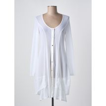 3322 - Robe de plage blanc en polyamide - Femme - Taille 36 - Modz