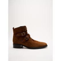 PHILIPPE MORVAN - Bottines/Boots marron en cuir - Femme - Taille 40 - Modz