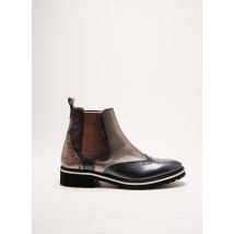 MELVIN & HAMILTON - Bottines/Boots argent en cuir - Femme - Taille 39 - Modz