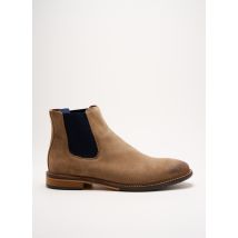 SCHMOOVE - Bottines/Boots beige en cuir - Homme - Taille 44 - Modz