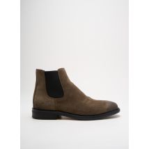 SCHMOOVE - Bottines/Boots vert en cuir - Homme - Taille 40 - Modz