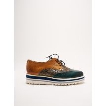 MELVIN & HAMILTON - Derbies marron en cuir - Femme - Taille 37 - Modz